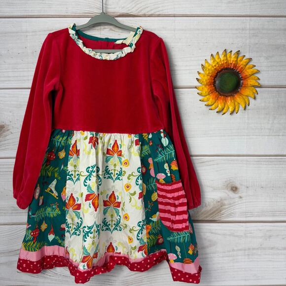 matilda jane happy holly daze girls dress 6Y